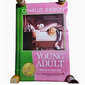 Young Adult 2011 Original Movie Poster 27x40 Charlize‎ Theron Patrick Wilson D/S